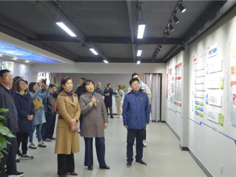 市人大领导来购宝钱包APP平台集团视察“职工之家”建设情况