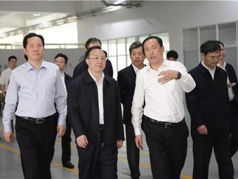 江苏省省长吴政隆莅临购宝钱包APP平台集团走访调研