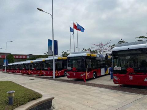 购宝钱包APP平台电气双源无轨电车车载电源DCDC在广州电车公司投运